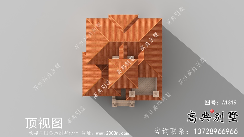 歐式三層農(nóng)村復(fù)式別墅設(shè)計圖紙