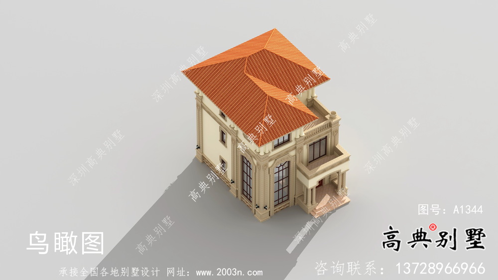 農村別墅小洋樓設計圖及設計效果圖