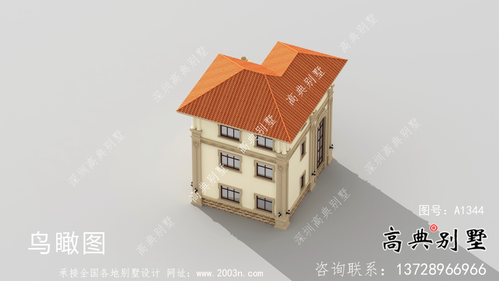 農村別墅小洋樓設計圖及設計效果圖