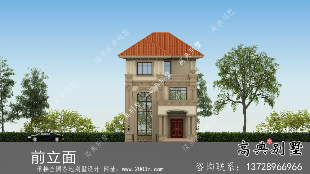 農村別墅小洋樓設計圖及設計效果圖