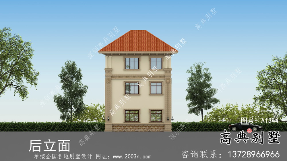 農村別墅小洋樓設計圖及設計效果圖