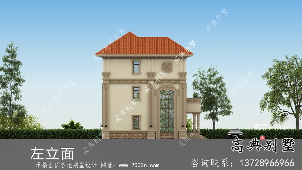 農村別墅小洋樓設計圖及設計效果圖