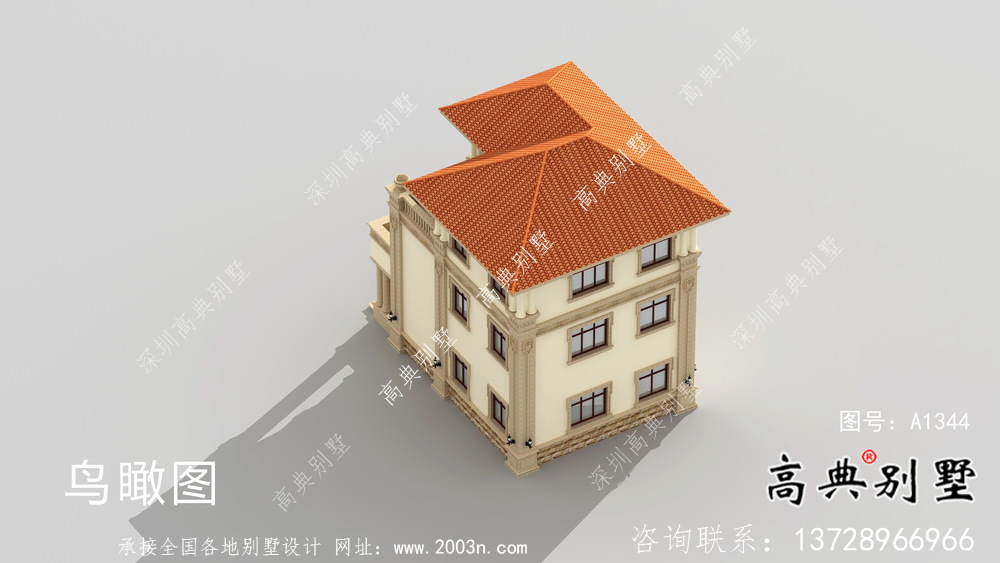 農村別墅小洋樓設計圖及設計效果圖