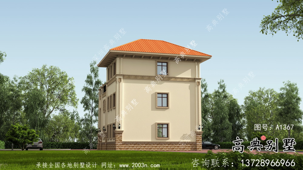 本年度最新款房子別墅設計圖，多設計效果圖