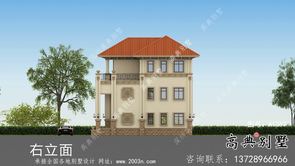 本年度最新款房子別墅設計圖，多設計效果圖