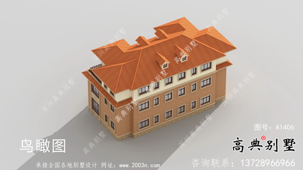 最新款大氣雙拼別墅農(nóng)村自建別墅設(shè)計(jì)方案及設(shè)計(jì)效果圖