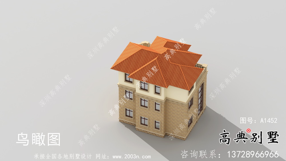 緊湊實用的小戶型農村別墅設計圖