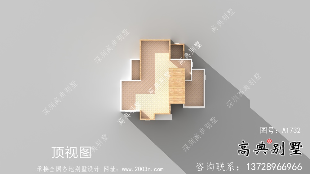三層現(xiàn)代簡(jiǎn)約別墅外觀設(shè)計(jì)圖