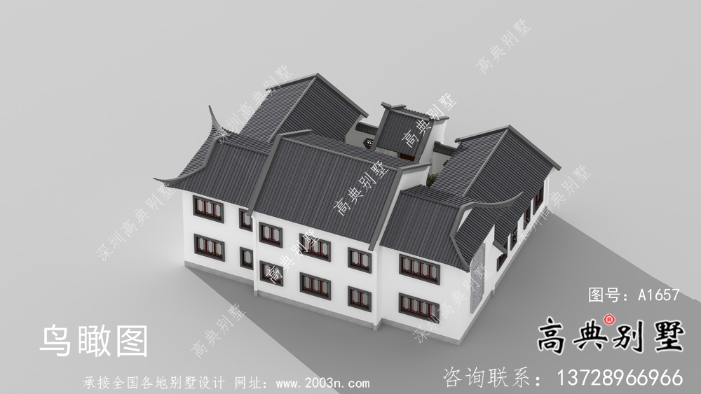 簡(jiǎn)單實(shí)用的四合院院子別墅設(shè)計(jì)圖