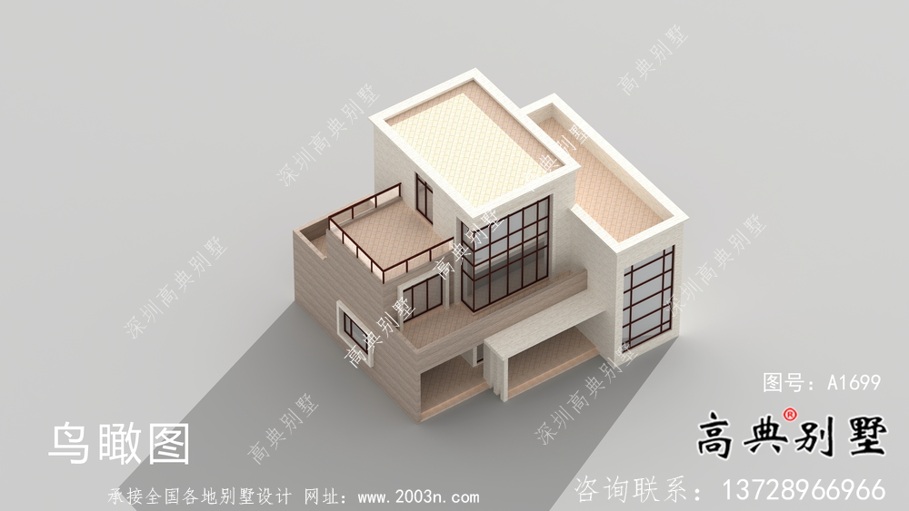 簡(jiǎn)潔明了的鄉(xiāng)村現(xiàn)代風(fēng)格小別墅設(shè)計(jì)圖及施工圖紙