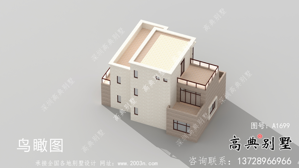 簡(jiǎn)潔明了的鄉(xiāng)村現(xiàn)代風(fēng)格小別墅設(shè)計(jì)圖及施工圖紙