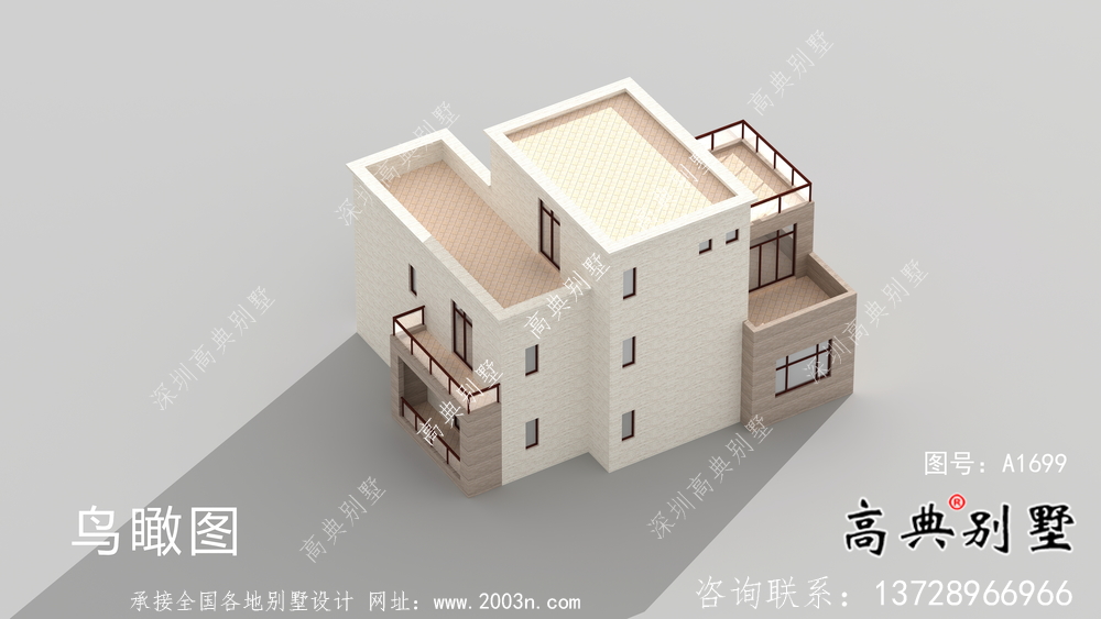 簡(jiǎn)潔明了的鄉(xiāng)村現(xiàn)代風(fēng)格小別墅設(shè)計(jì)圖及施工圖紙