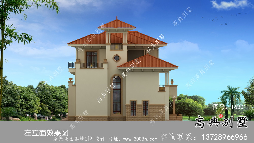 經濟農村建設小別墅設計圖紙及效果圖
