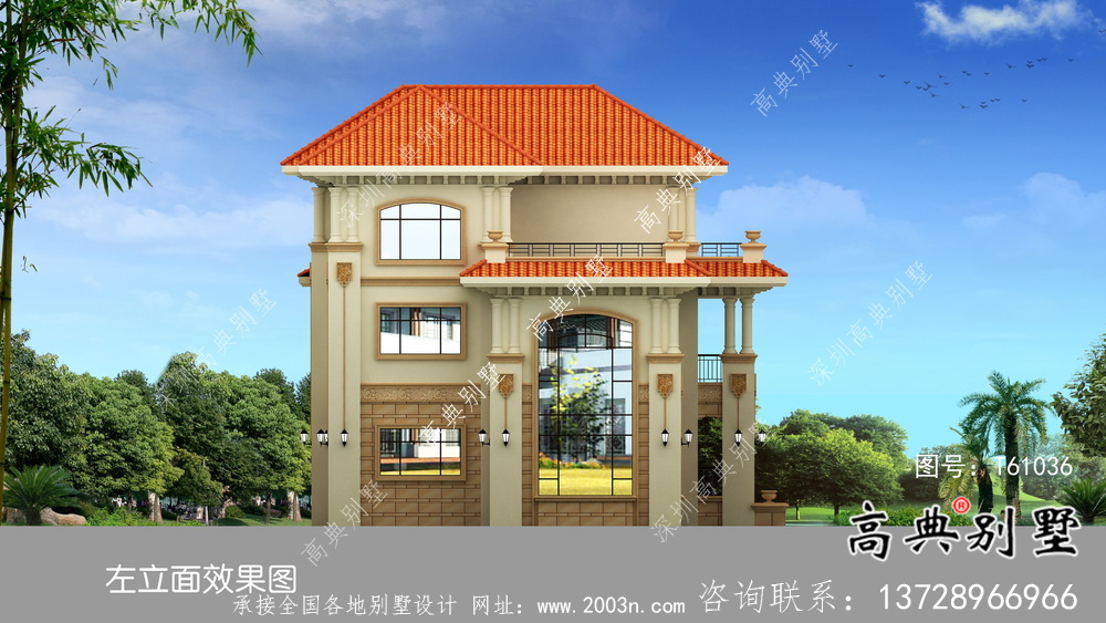 意大利風格別墅設計圖紙及設計效果圖全集
