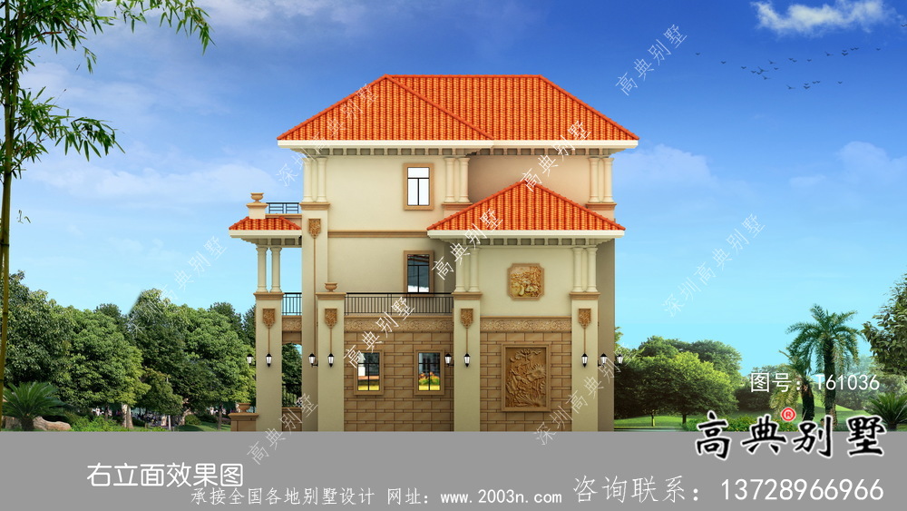 意大利風格別墅設計圖紙及設計效果圖全集