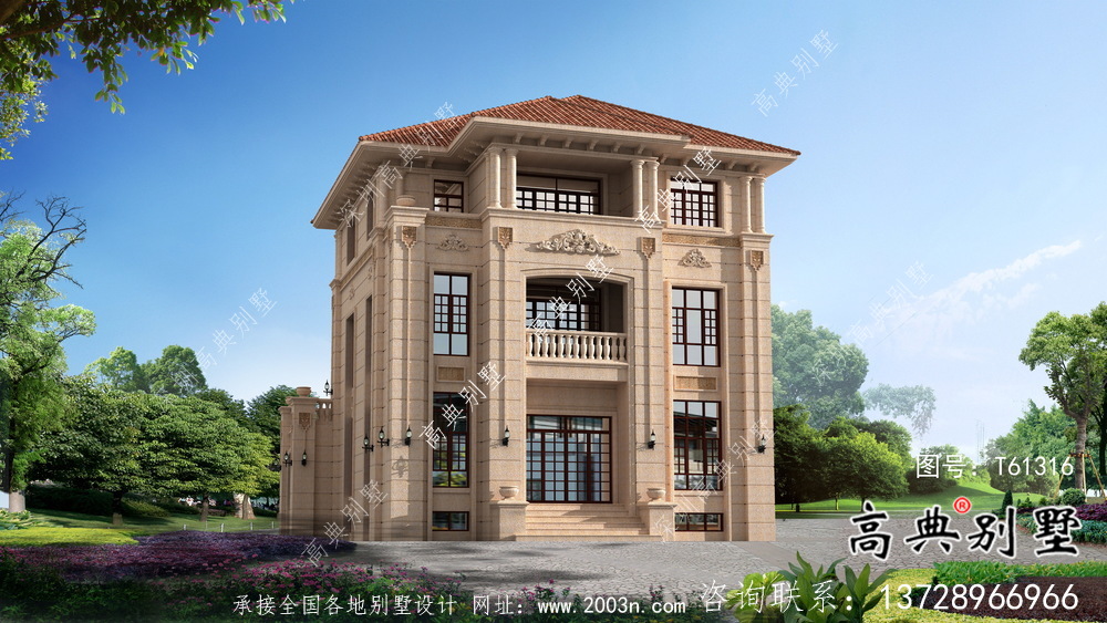 經(jīng)濟(jì)發(fā)展小別墅設(shè)計圖紙及設(shè)計效果圖全集