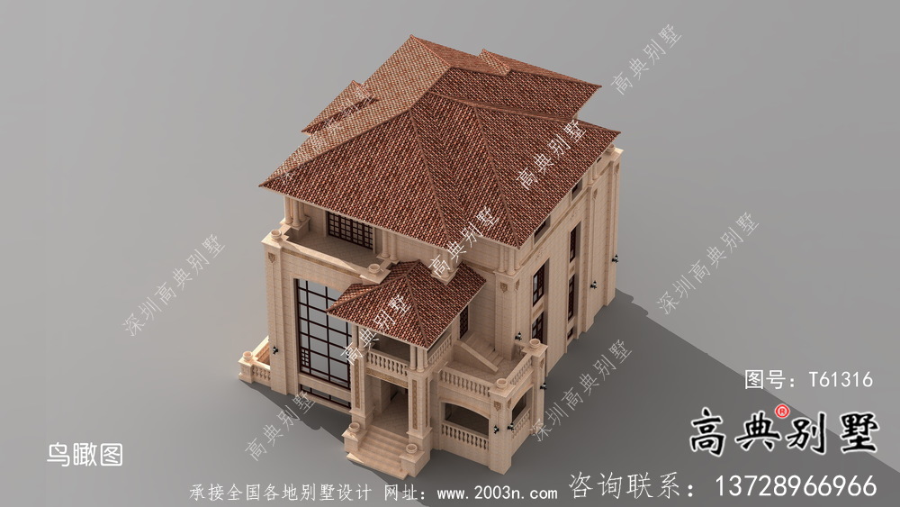 經(jīng)濟(jì)發(fā)展小別墅設(shè)計圖紙及設(shè)計效果圖全集