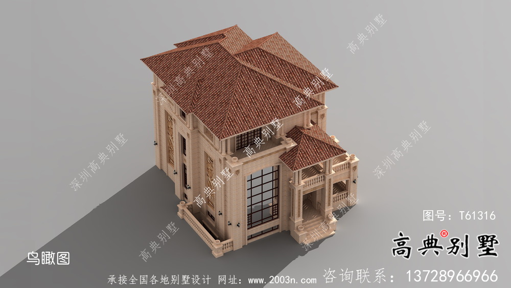經(jīng)濟(jì)發(fā)展小別墅設(shè)計圖紙及設(shè)計效果圖全集