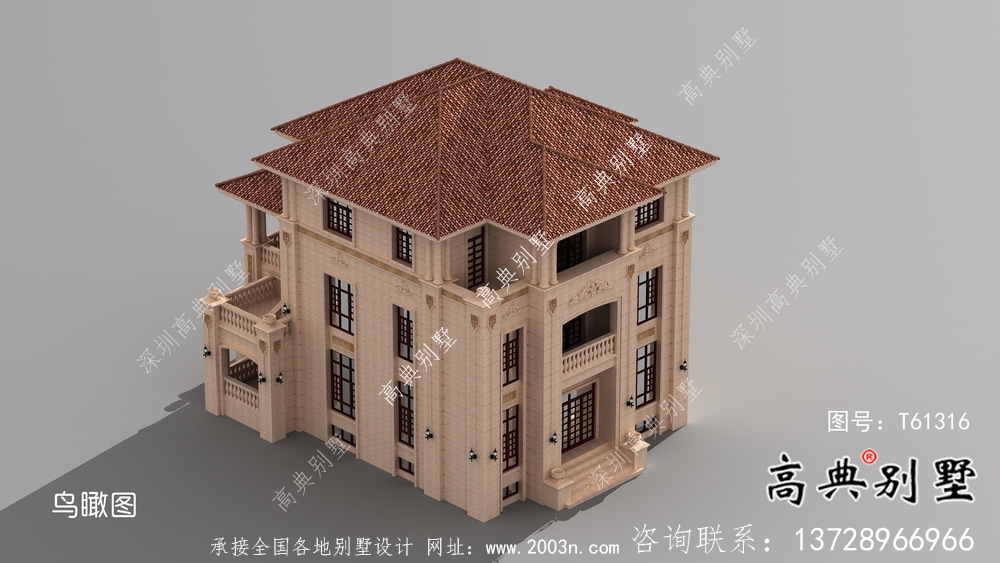 經(jīng)濟(jì)發(fā)展小別墅設(shè)計圖紙及設(shè)計效果圖全集