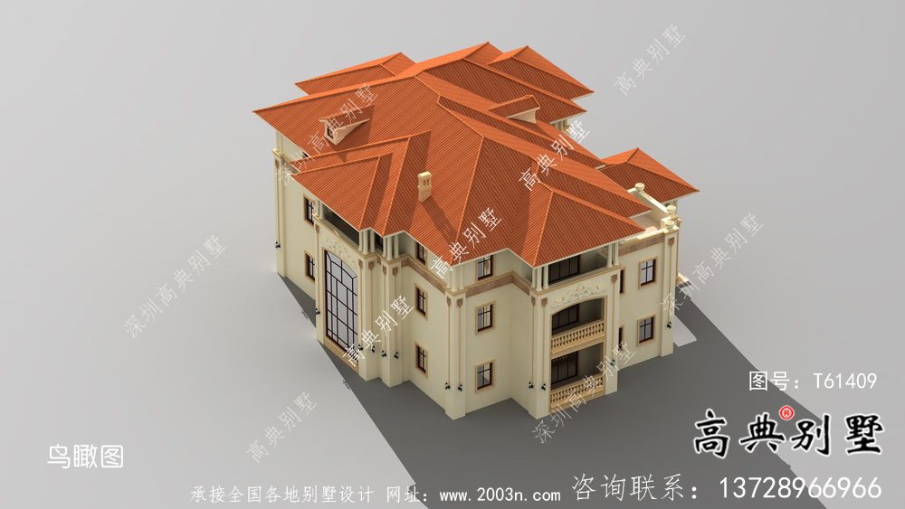 最新的歐式風格農村別墅圖紙大全