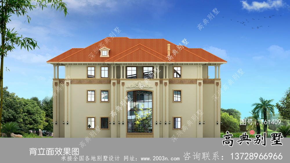 最新的歐式風格農村別墅圖紙大全