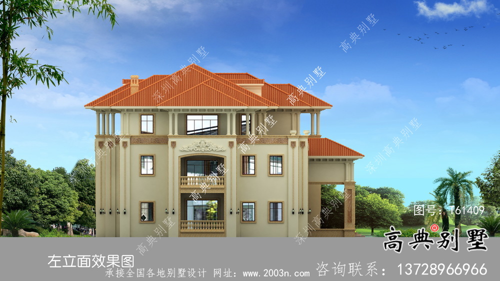 最新的歐式風格農村別墅圖紙大全
