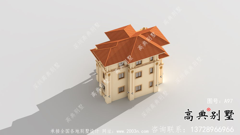 最新意大利風(fēng)格鄉(xiāng)村別墅設(shè)計(jì)圖紙和效果圖