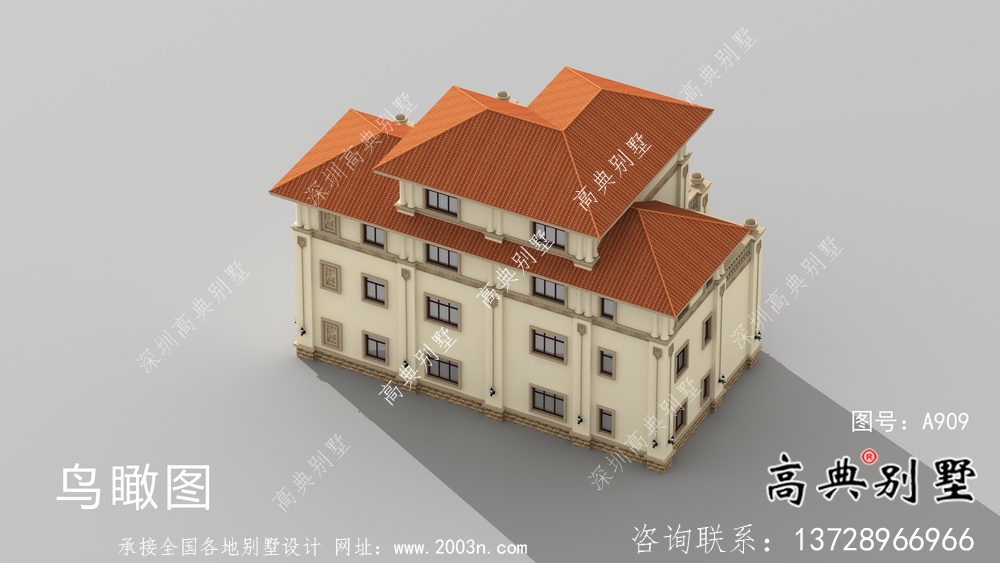 最新歐式農村別墅設計方案及效果圖