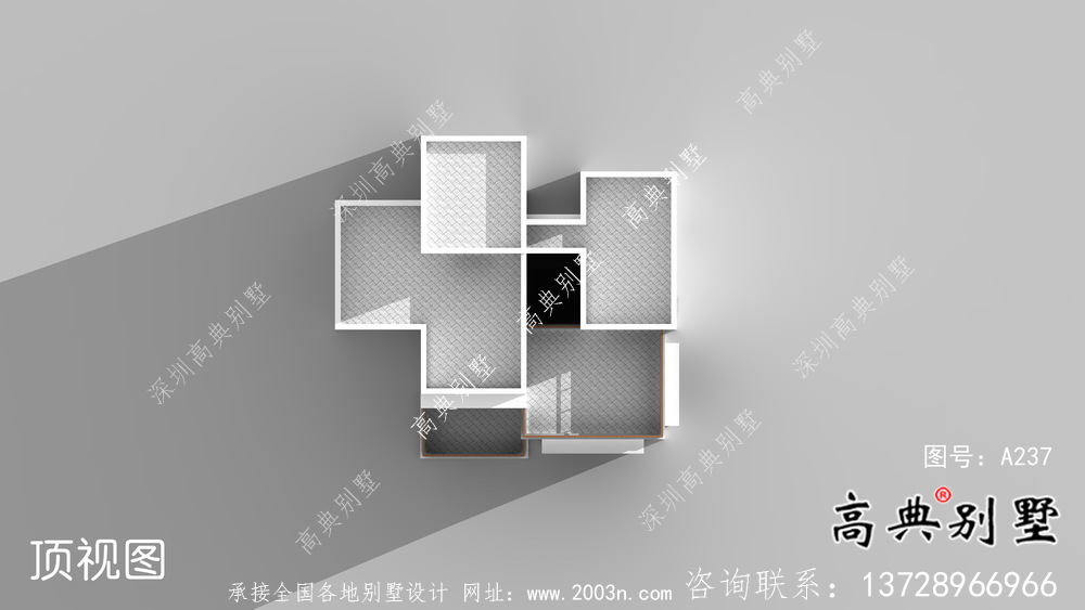 農村三層現代風格別墅設計圖紙大全