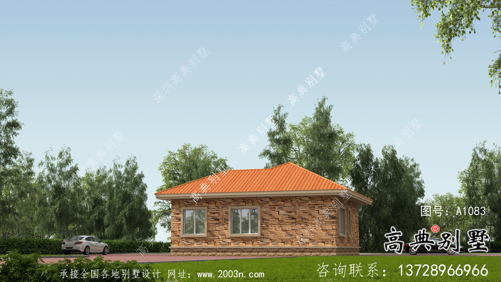 最新款新農(nóng)村自建別墅設計圖及設計效果圖
