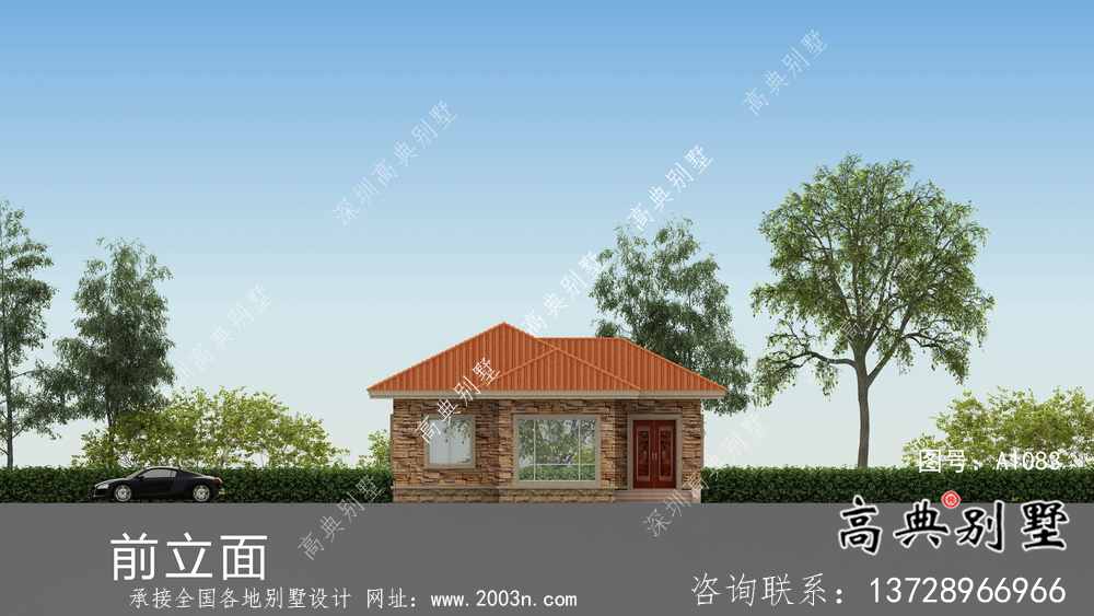 最新款新農(nóng)村自建別墅設計圖及設計效果圖