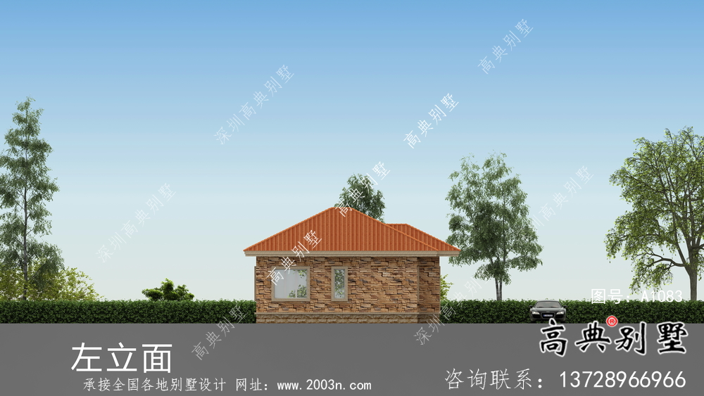 最新款新農(nóng)村自建別墅設計圖及設計效果圖