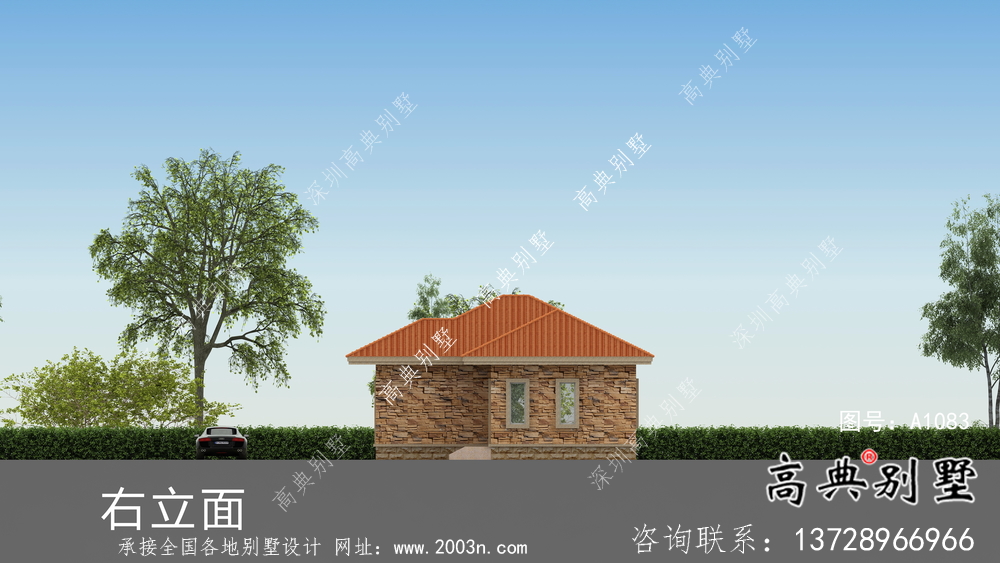 最新款新農(nóng)村自建別墅設計圖及設計效果圖