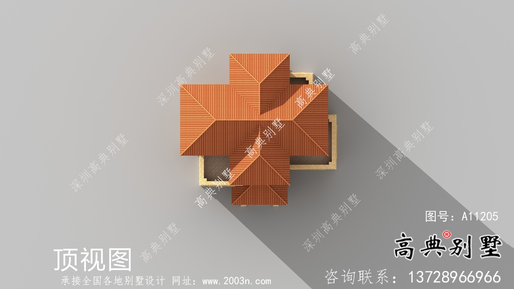 詳細農村別墅設計圖及效果圖一套