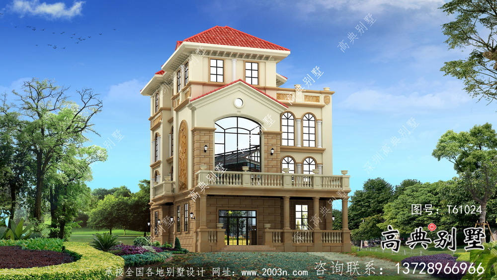 新農(nóng)村別墅設(shè)計圖包含效果圖+結(jié)構(gòu)圖