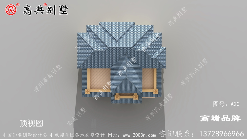 意大利風(fēng)格帶大露臺圖紙大全
