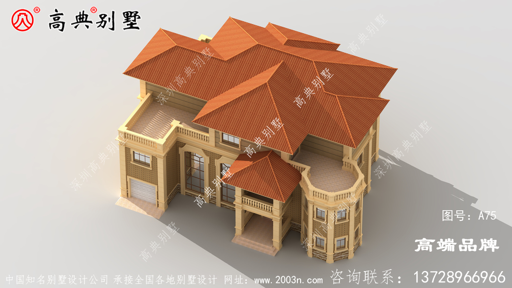 法式風格別墅設計圖紙
