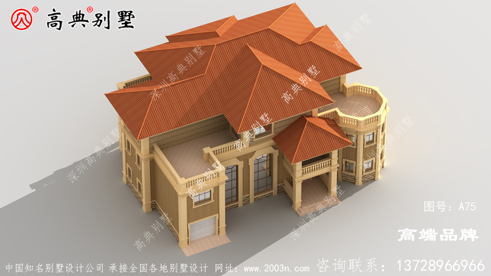 法式風格別墅設計圖紙