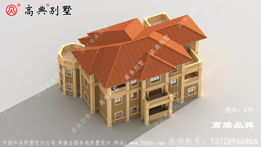 法式風格別墅設計圖紙