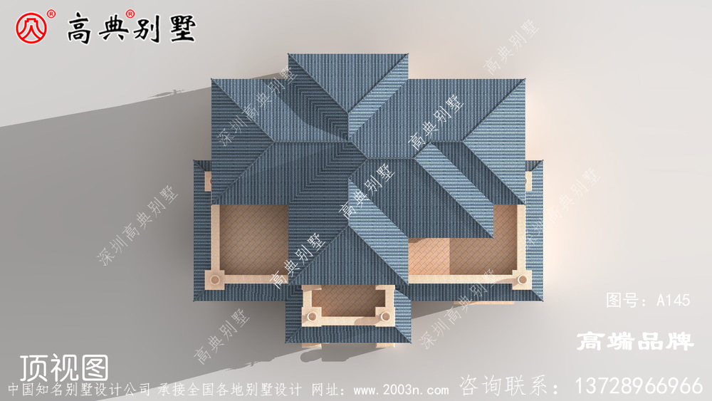 高端大氣自建別墅設計圖
