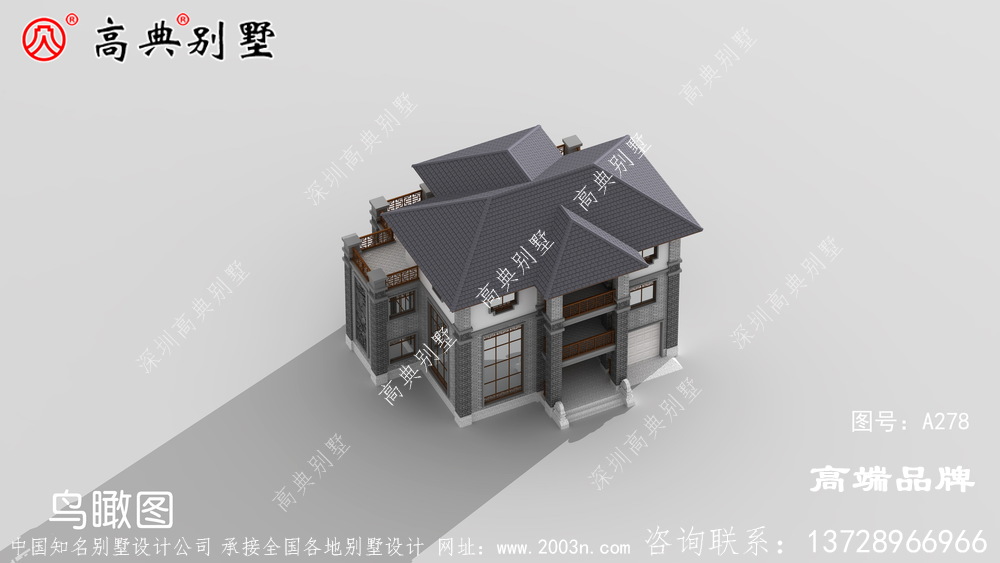 中式風格創新農村小別墅設計圖