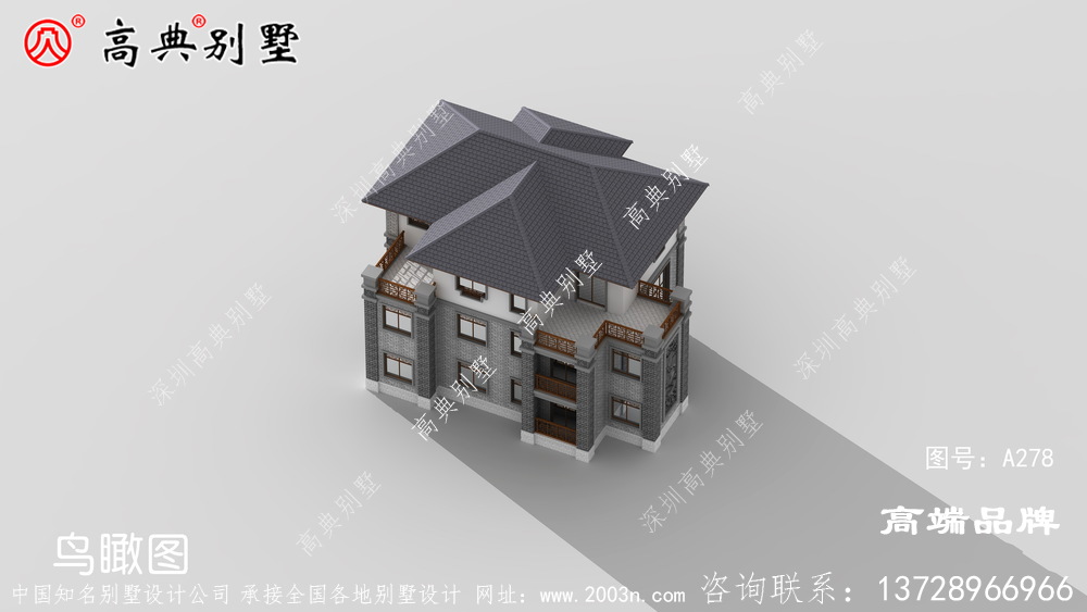 中式風格創新農村小別墅設計圖