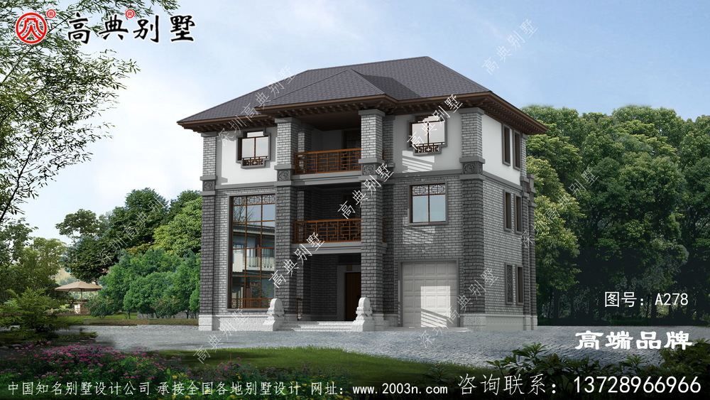 中式風格創新農村小別墅設計圖