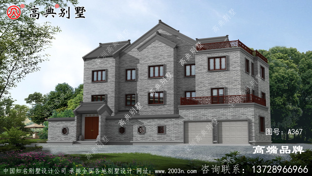 新農(nóng)村三層別墅設計圖