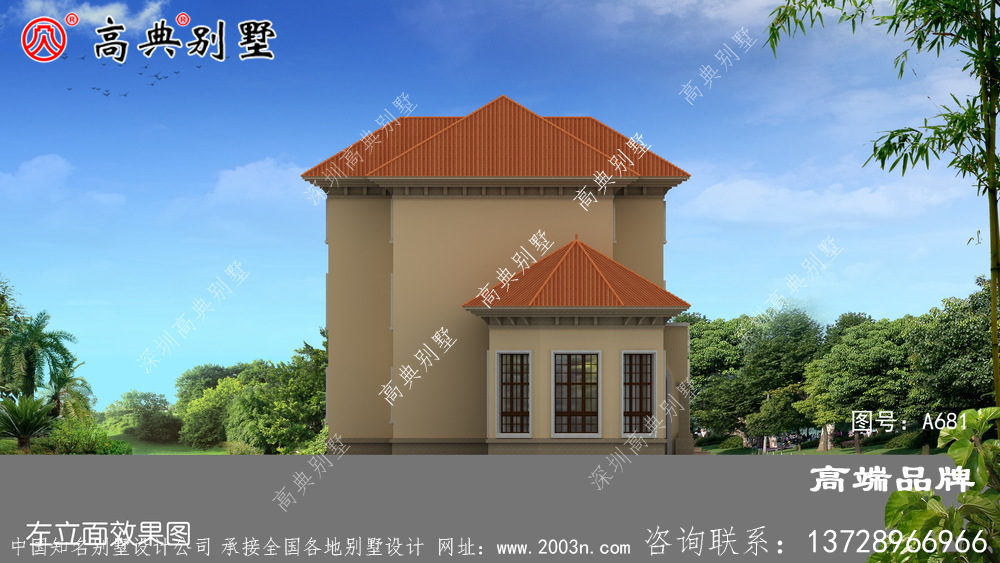 漂亮的三層樓的家居設計