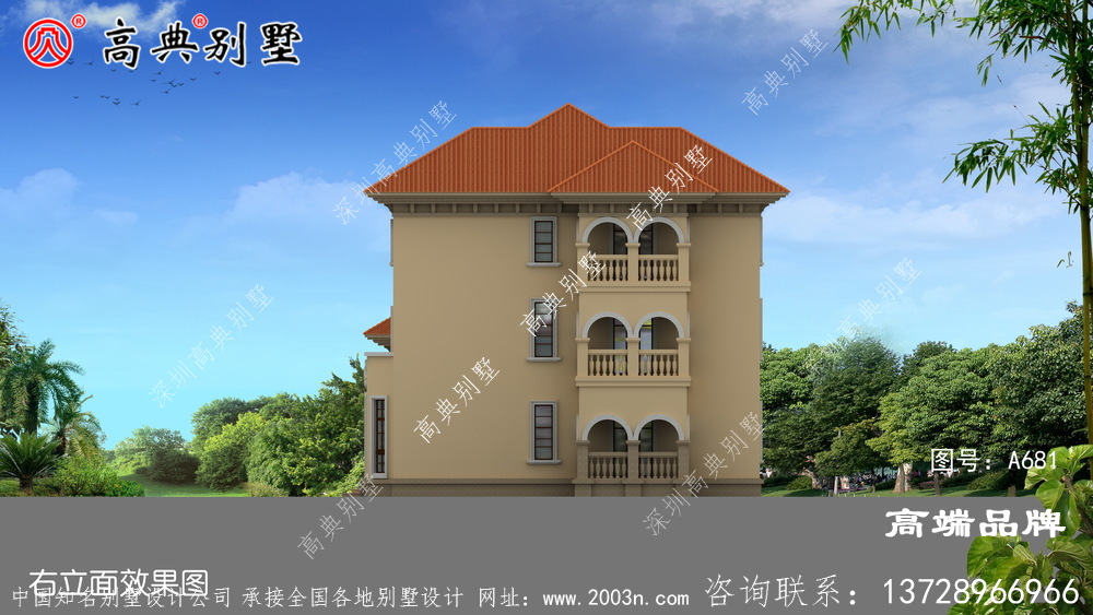漂亮的三層樓的家居設計