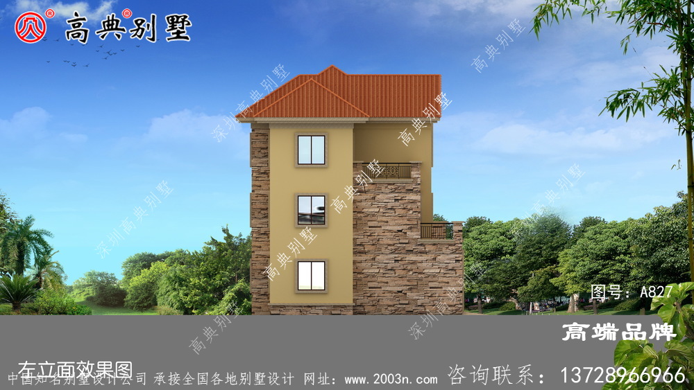 歐式別墅外觀圖片大全