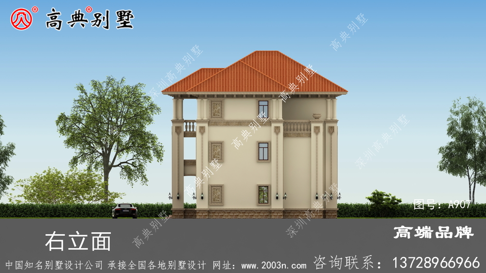 鄉村別墅設計圖紙