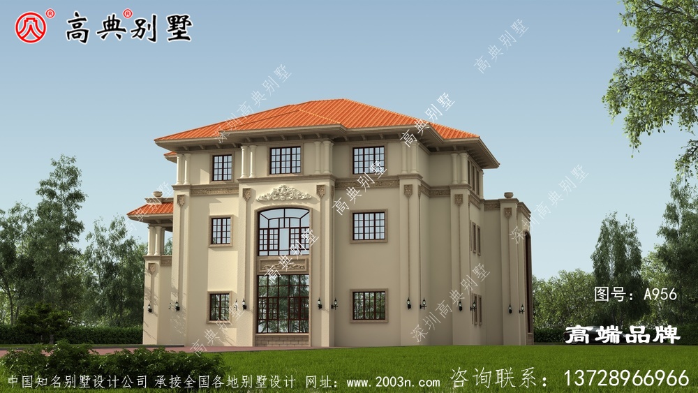 最新歐式別墅設計圖