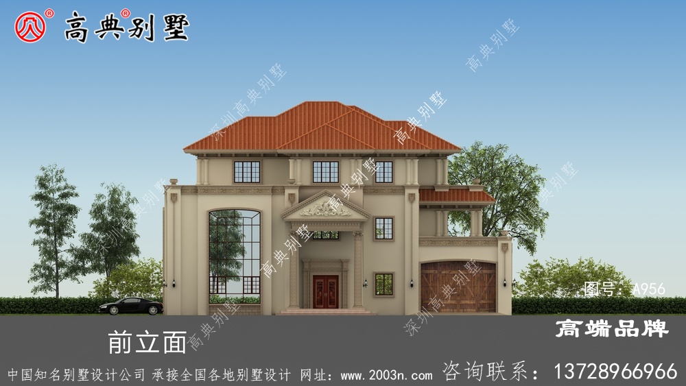 最新歐式別墅設計圖